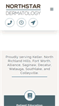 Mobile Screenshot of northstardermatology.com